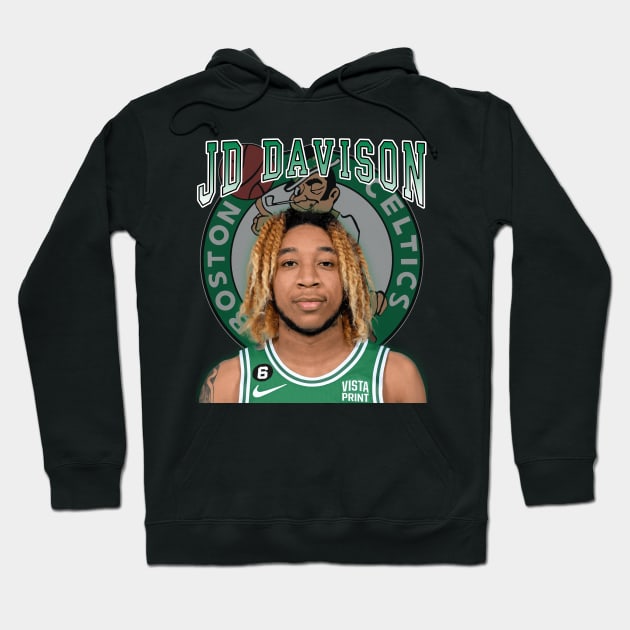 JD Davison Hoodie by Bojes Art